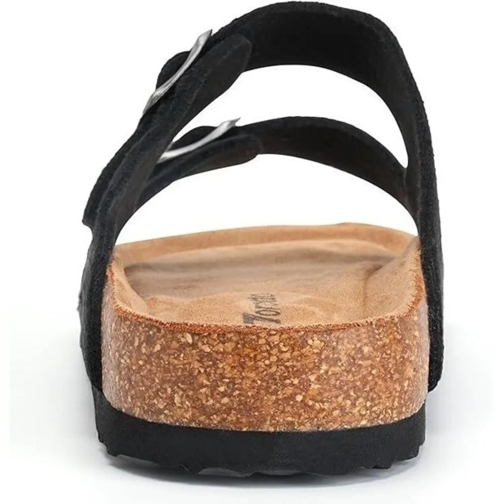 Men's Slide Sandals by Torotto Black Size 11‎ New With Tags